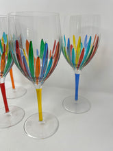 Load image into Gallery viewer, Set of Four Venetian Wine Glasses
