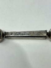 Load image into Gallery viewer, Extremely Rare Antique Silver Torah Pointer Dated 1844 with Gemstones
