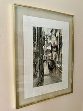 Load image into Gallery viewer, Gondola in Venice Watercolor Painting
