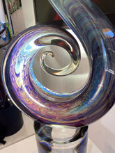 Load image into Gallery viewer, Spiral Murano Glass Sculpture
