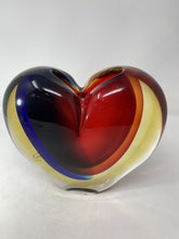 Load image into Gallery viewer, Murano Glass Heart Vase

