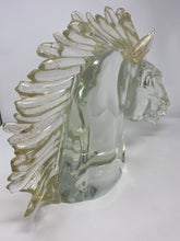 Load image into Gallery viewer, Murano Glass Horse Head by Zanetti
