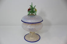 Load image into Gallery viewer, Vintage 1940s Murano Glass Compote
