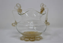 Load image into Gallery viewer, Vintage Murano Glass Sugar Bowl
