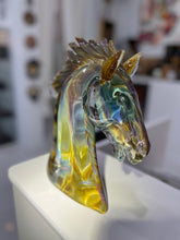 Load image into Gallery viewer, Calcedonia Murano Glass Horse Head by Zanetti
