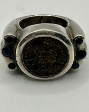 Load image into Gallery viewer, Roman Coin Ring Designed by Barry Brinker
