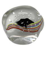 Load image into Gallery viewer, Venetian Mask Murano Glass Block
