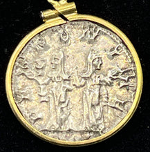 Load image into Gallery viewer, Angel Pendant with Emperor Philip Coin
