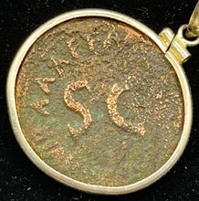 Load image into Gallery viewer, Emperor Caesar Augustus Coin Necklace
