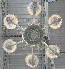 Load image into Gallery viewer, White Murano Glass Chandelier by LaMurrina
