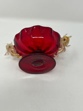 Load image into Gallery viewer, Ruby Red Murano Salt Dips
