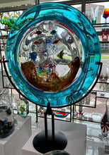 Load image into Gallery viewer, Aquarium Disc from Murano, Italy
