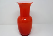 Load image into Gallery viewer, Orange Opalino Vase by Venini
