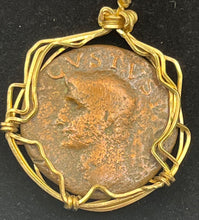 Load image into Gallery viewer, Pendant Coin of Caesar Augustus
