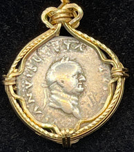 Load image into Gallery viewer, Vespasian, Famous Emperor Coin Pendant
