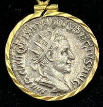 Load image into Gallery viewer, Angel Pendant with Emperor Philip Coin
