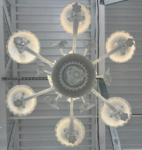 Load image into Gallery viewer, White Murano Glass Chandelier by LaMurrina

