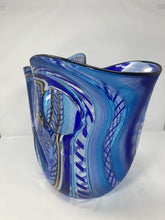 Load image into Gallery viewer, One-of-a-Kind Murano Glass Vase &quot;Carnevale&quot; by Schiavon
