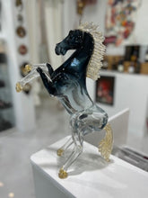 Load image into Gallery viewer, Rearing Horse Made by the Glass Master of Murano, Oscar Zanetti
