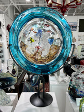 Load image into Gallery viewer, Aquarium Disc from Murano, Italy
