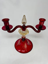 Load image into Gallery viewer, Vintage Murano Glass Candelabras
