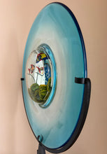 Load image into Gallery viewer, Vintage Murano Glass Disc Aquarium on Stand

