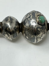 Load image into Gallery viewer, Extremely Rare Antique Silver Torah Pointer Dated 1844 with Gemstones
