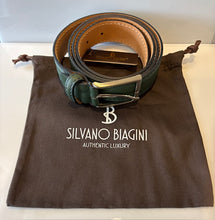 Load image into Gallery viewer, Leather Belt by Italian Artisans Biagini of Bologna
