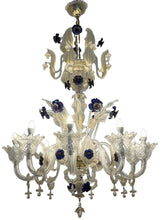 Load image into Gallery viewer, Andromeda - Fleur Di Lis Venetian Chandelier
