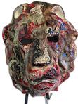 Load image into Gallery viewer, Lion Head Venetian Mask
