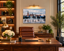 Load image into Gallery viewer, The Gondolas of Venice on Aluminum
