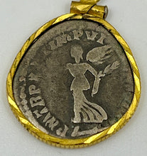 Load image into Gallery viewer, Ancient Angel and Marcus Aurelius Coin
