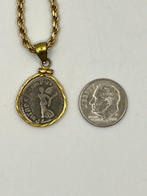 Load image into Gallery viewer, Ancient Angel and Marcus Aurelius Coin
