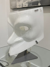 Load image into Gallery viewer, Bauta Venetian Mask Murano Glass Table Lamp by Mazzega
