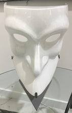 Load image into Gallery viewer, Bauta Venetian Mask Murano Glass Table Lamp by Mazzega
