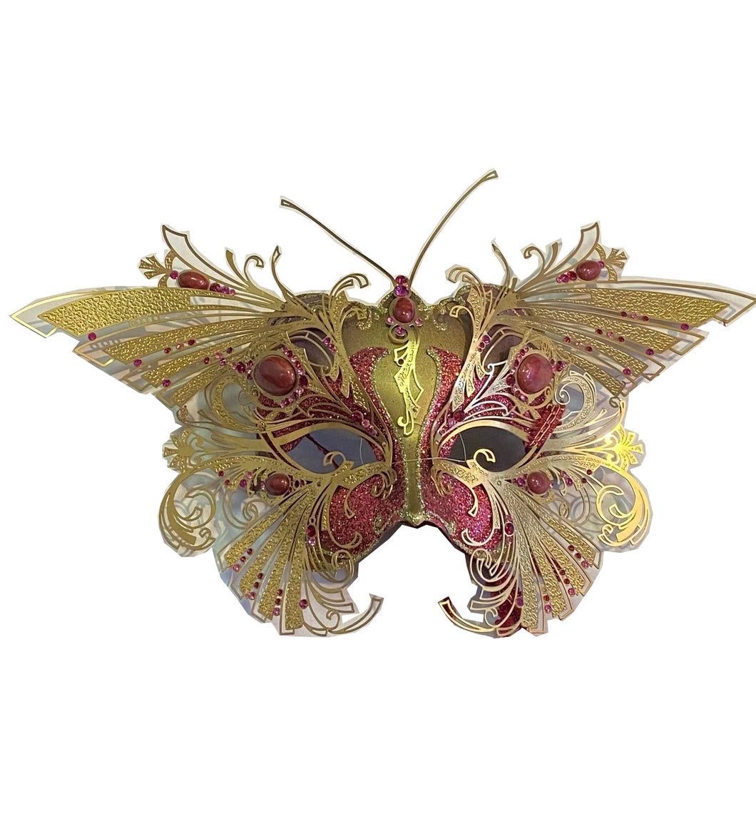 Metal Butterfly Mask from Venice