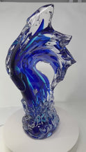 Load and play video in Gallery viewer, Contemporary Murano Glass Wave Sculpture
