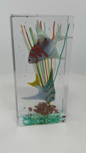 Load and play video in Gallery viewer, Paperweight Aquarium Made of Murano Glass
