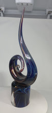 Load and play video in Gallery viewer, &quot;Nodo&quot; Curl Sculpture from Murano, Italy
