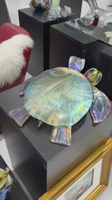 Load and play video in Gallery viewer, Giant Murano Glass Turtle by Zanetti
