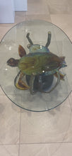 Load and play video in Gallery viewer, Murano Glass Coffee Table with Turtles by Zanetti
