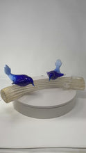 Load and play video in Gallery viewer, Murano Glass Bluebirds on a Branch
