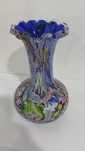 Load and play video in Gallery viewer, Vintage Tutti Frutti Murano Vase
