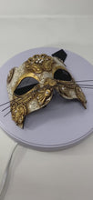 Load and play video in Gallery viewer, Venetian Cat Mask
