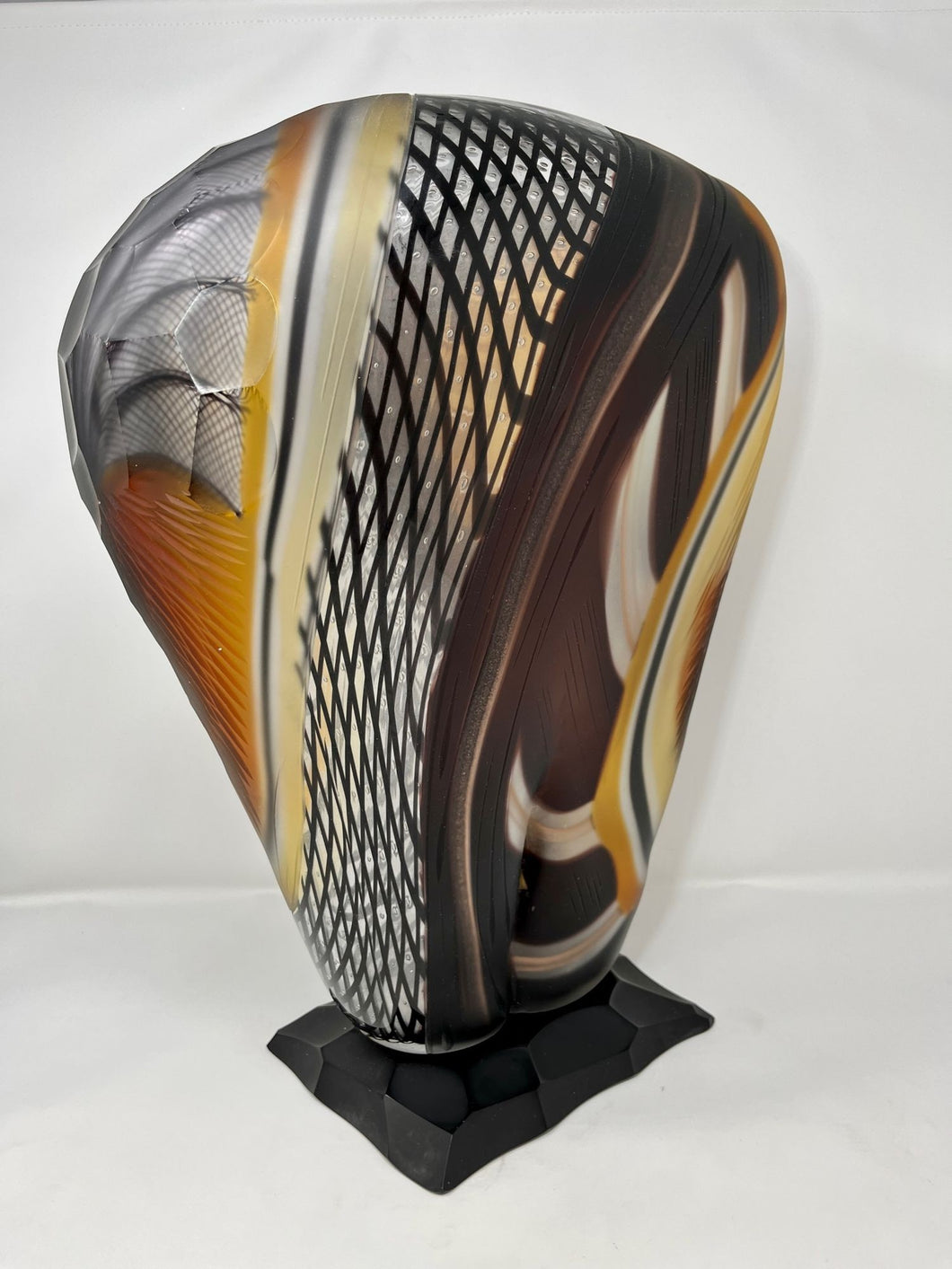 Murano Glass Vase by Schiavon Art Team