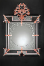 Load image into Gallery viewer, &quot;Nefertari&quot; Venetian Mirror Created for Venice Glass Week
