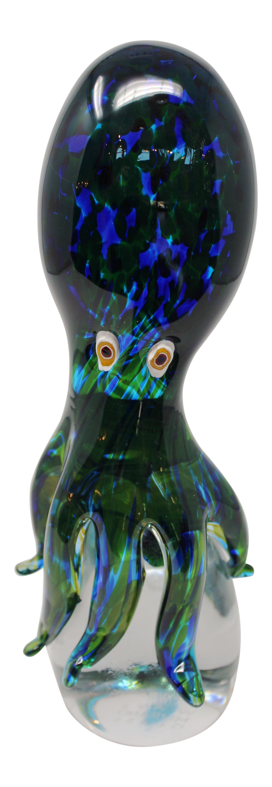Murano Glass Octopus by Roberto Beltrami