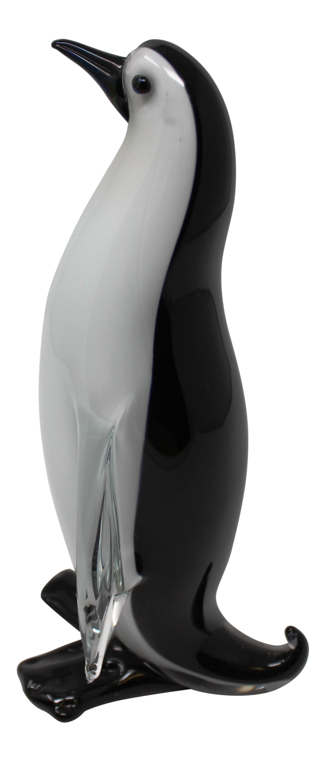 Contemporary Murano Glass Penguin