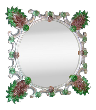 Load image into Gallery viewer, Fratelli Barbini - Green Venetian Mirror
