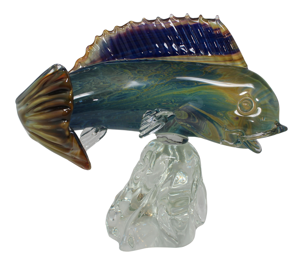 Murano Glass Fish by Oscar Zanetti